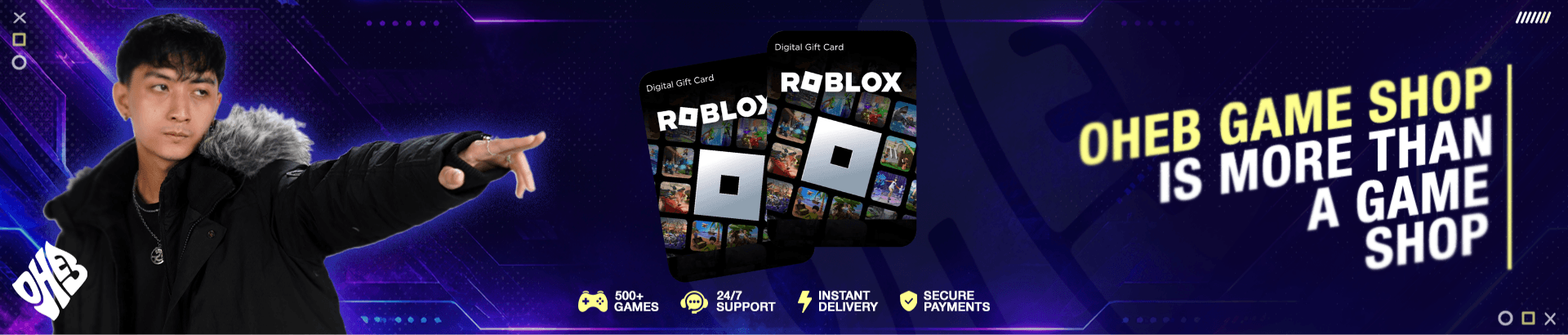 Roblox Gift Card banner